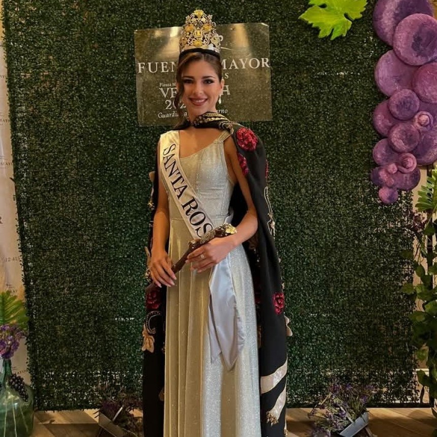 Magal&iacute; Cola, la joya de Santa Rosa: Primera Princesa Nacional de la Vendimia 2025