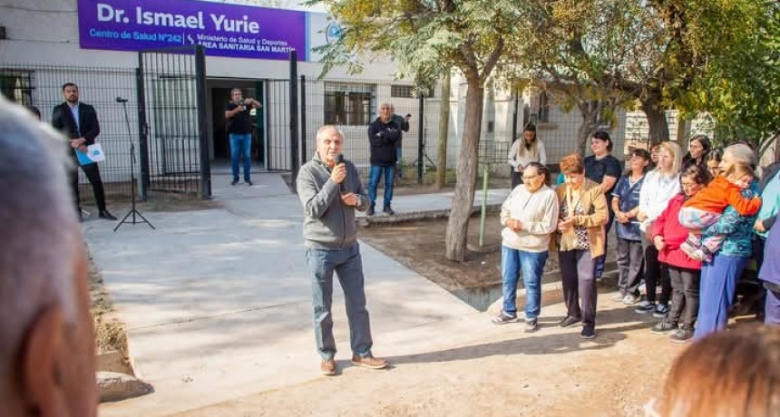 Se inaugur&oacute; la ampliaci&oacute;n del Centro de Salud Dr. Ismael Yurie en Palmira 