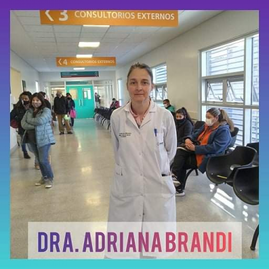 Doctora Adriana Brandi: Nueva Jefa del Servicio del Consultorios Externos del Hospital Central