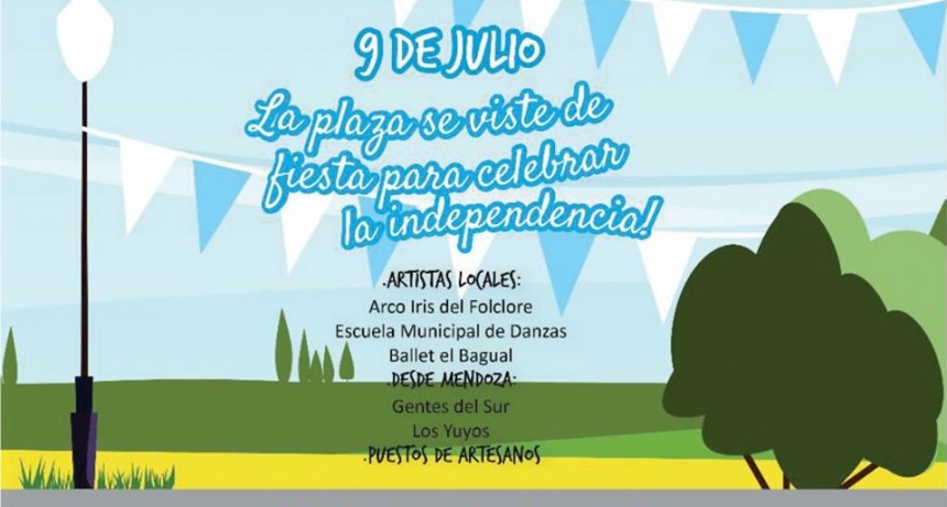 La plaza departamental de La Paz se vestir&aacute; de fiesta el d&iacute;a de la Indepencia