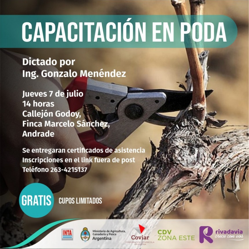 Capacitaci&oacute;n en Poda 