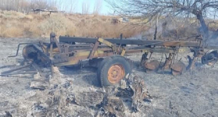 Grave incendio en una finca de Santa Rosa deja importantes p&eacute;rdidas 