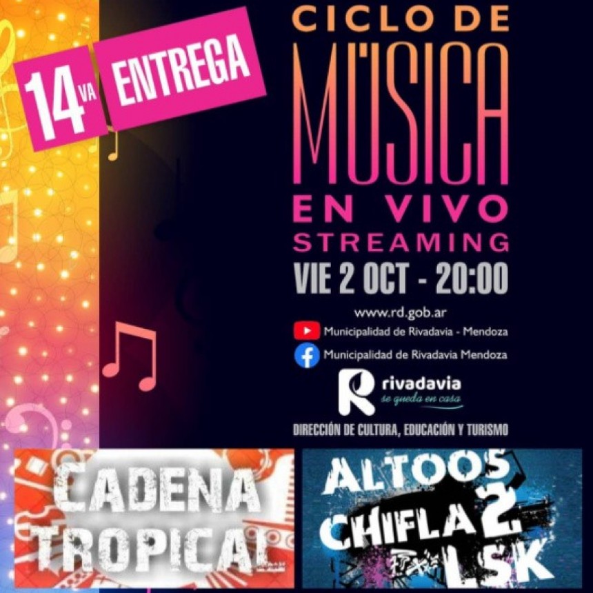 Ciclo de M&uacute;sica en Vivo &ndash; Streaming 
