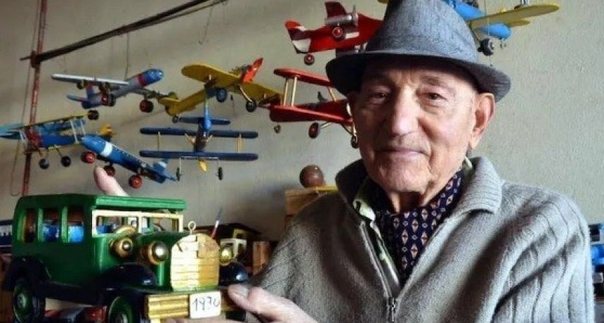 Despedida a un s&iacute;mbolo del oficio y la pasi&oacute;n: falleci&oacute; Armando Beningazza, &ldquo;El Juguetero de San Mart&iacute;n&rdquo; 