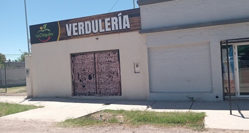 Robo en Verduler&iacute;a de Las Catitas 